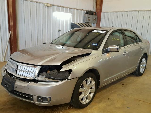 3LNHM26T58R612366 - 2008 LINCOLN MKZ SILVER photo 2