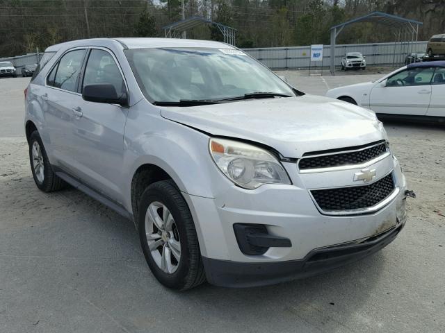 2CNALBEW6A6412304 - 2010 CHEVROLET EQUINOX LS SILVER photo 1