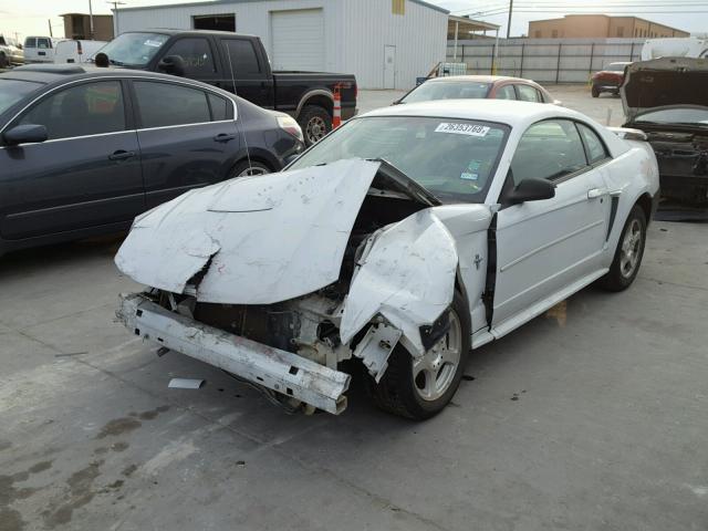 1FAFP40443F443534 - 2003 FORD MUSTANG WHITE photo 2