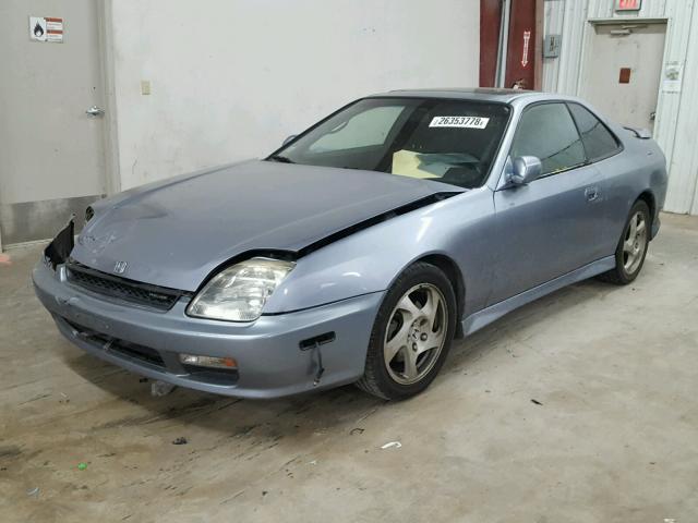 JHMBB6246XC010058 - 1999 HONDA PRELUDE BLUE photo 2