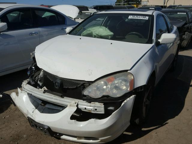 JH4DC54832C041437 - 2002 ACURA RSX WHITE photo 2