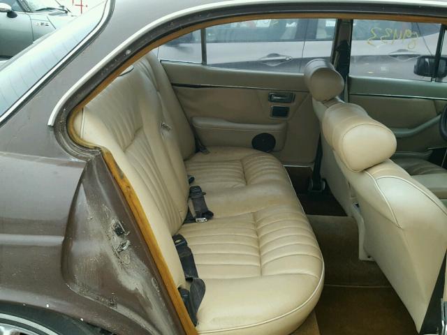 UJ2T71322 - 1978 JAGUAR XJ6 BROWN photo 6