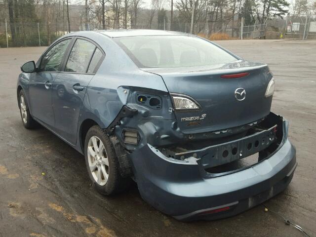 JM1BL1SF3A1264123 - 2010 MAZDA 3 I BLUE photo 3