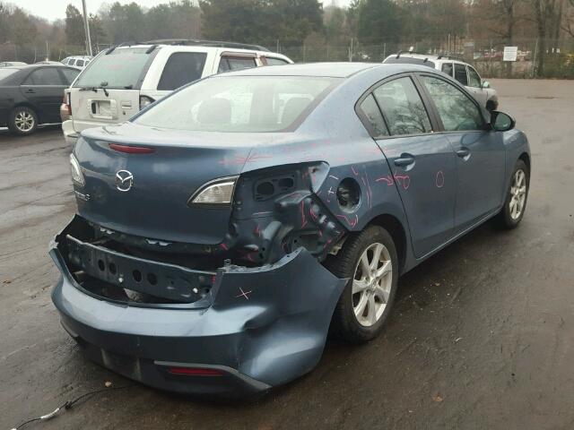 JM1BL1SF3A1264123 - 2010 MAZDA 3 I BLUE photo 4