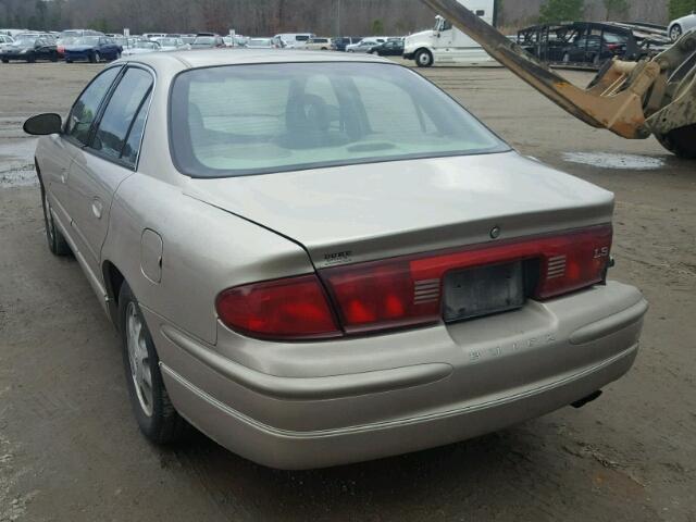 2G4WB52K0X1407066 - 1999 BUICK REGAL LS TAN photo 3