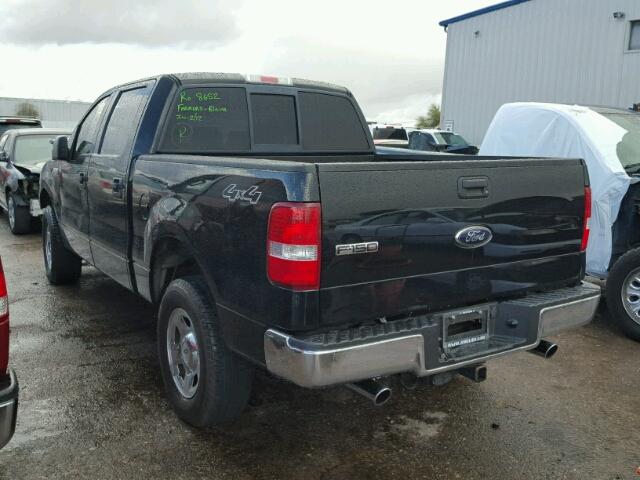 1FTPW14V38FA61277 - 2008 FORD F150 SUPER BLACK photo 3