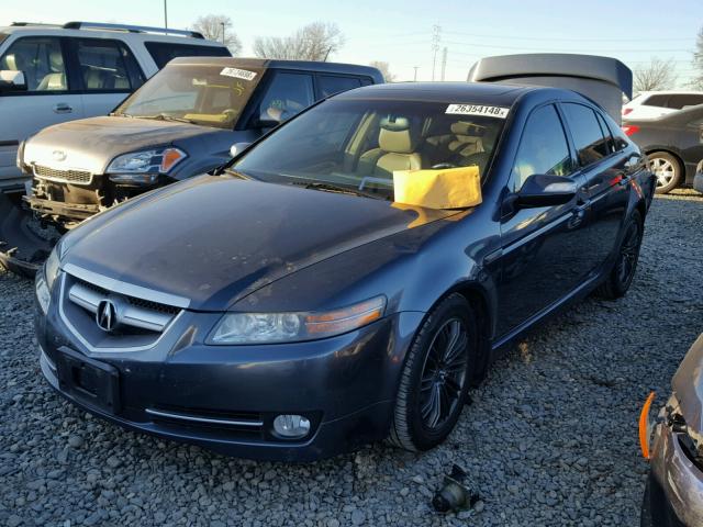 19UUA66207A027974 - 2007 ACURA TL GRAY photo 2