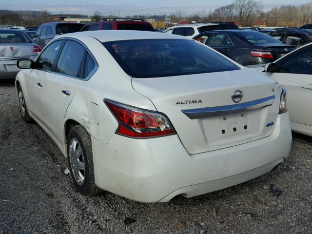 1N4AL3APXEN220237 - 2014 NISSAN ALTIMA 2.5 WHITE photo 3