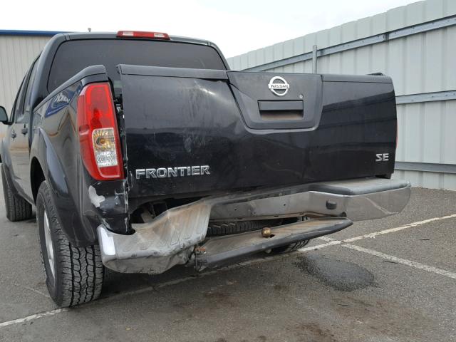 1N6AD07U18C426241 - 2008 NISSAN FRONTIER C BLACK photo 9