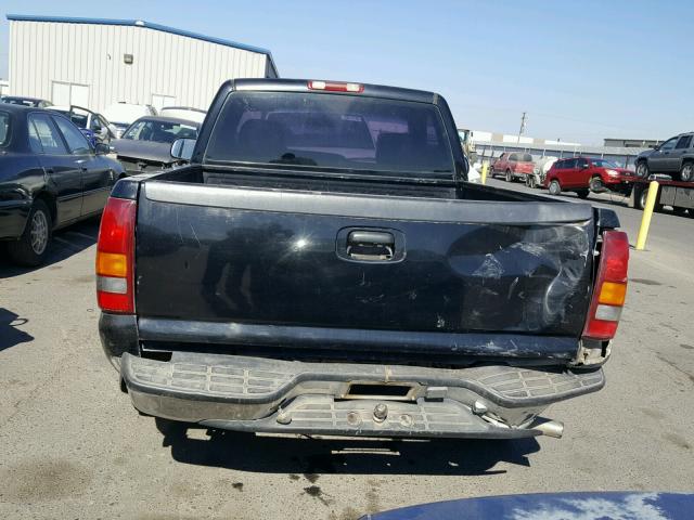 1GCEC14W71Z156602 - 2001 CHEVROLET SILVERADO BLACK photo 6