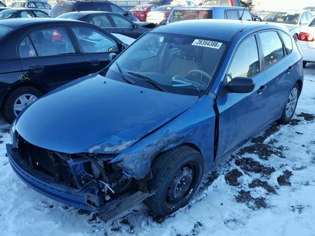 JF1GH61678H816168 - 2008 SUBARU IMPREZA 2. BLUE photo 2