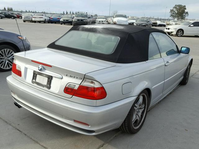 WBABS53402JU90738 - 2002 BMW 330 CI SILVER photo 4