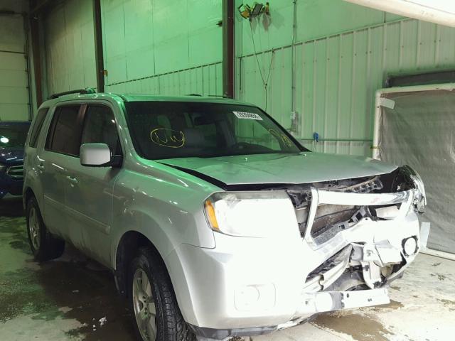 5FNYF48509B034639 - 2009 HONDA PILOT EXL SILVER photo 1