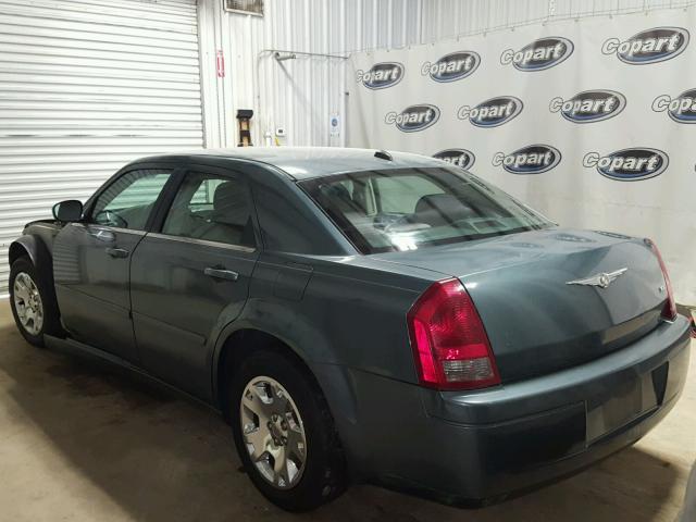 2C3JA43R55H564480 - 2005 CHRYSLER 300 TEAL photo 3