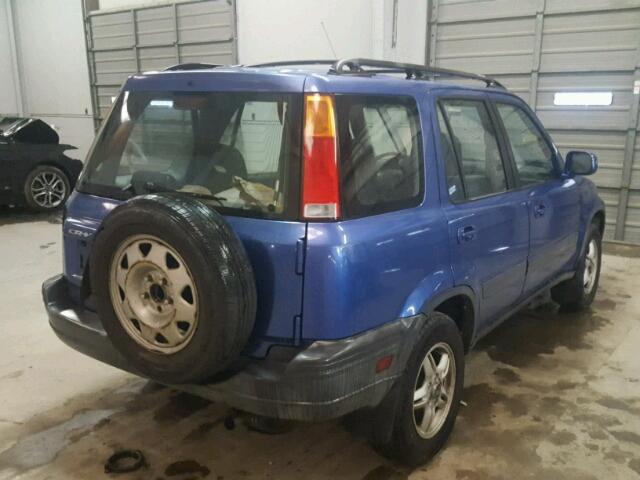 JHLRD1860YC040392 - 2000 HONDA CR-V EX BLUE photo 4