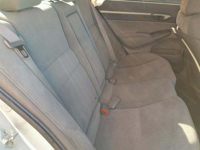 19XFA16819E029098 - 2009 HONDA CIVIC EX ვერცხლისფერი ფოტო 6