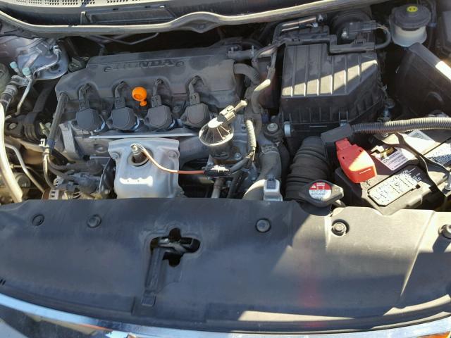 19XFA16819E029098 - 2009 HONDA CIVIC EX ვერცხლისფერი ფოტო 7