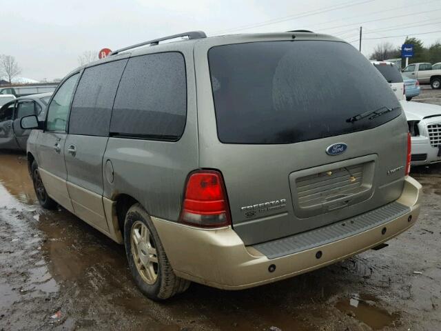 2FMDA58264BA33392 - 2004 FORD FREESTAR L GREEN photo 3