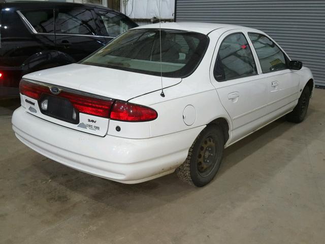 1FAFP66L4YK143873 - 2000 FORD CONTOUR SE WHITE photo 4