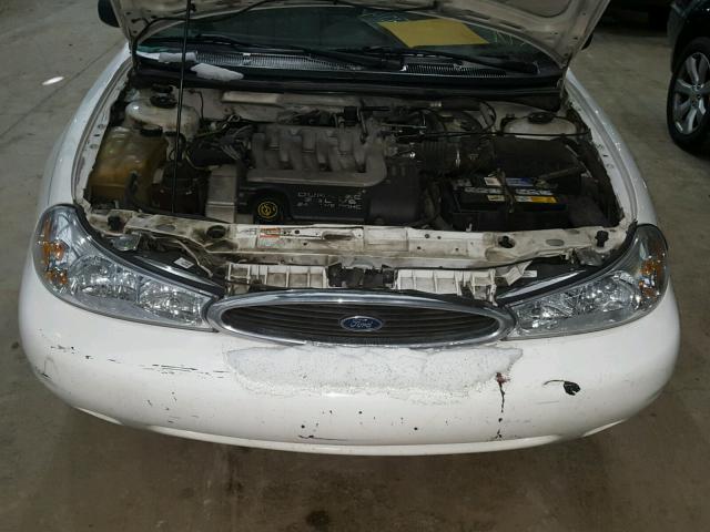 1FAFP66L4YK143873 - 2000 FORD CONTOUR SE WHITE photo 7