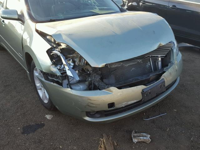 1N4CL21E68C204991 - 2008 NISSAN ALTIMA HYB GREEN photo 9