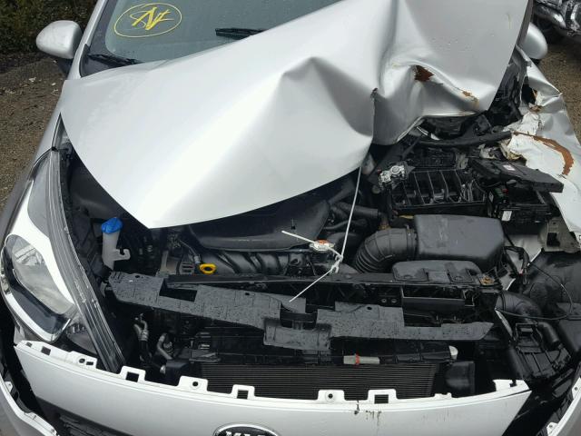 KNADM4A38F6527857 - 2015 KIA RIO LX Արծաթագույն լուսանկար 7