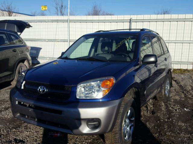 JTEHD20V356038465 - 2005 TOYOTA RAV4 BLUE photo 2