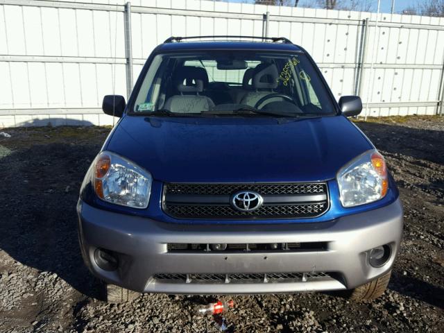 JTEHD20V356038465 - 2005 TOYOTA RAV4 BLUE photo 9