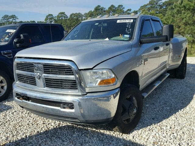 3C63DRGLXCG115461 - 2012 DODGE RAM 3500 S SILVER photo 2