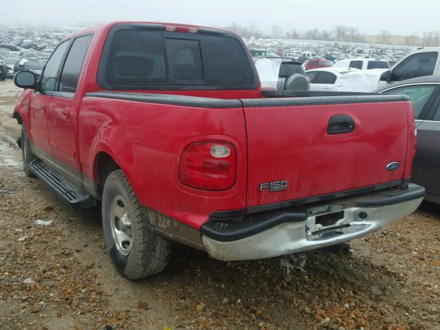 1FTRW07L31KC28201 - 2001 FORD F150 SUPER RED photo 3