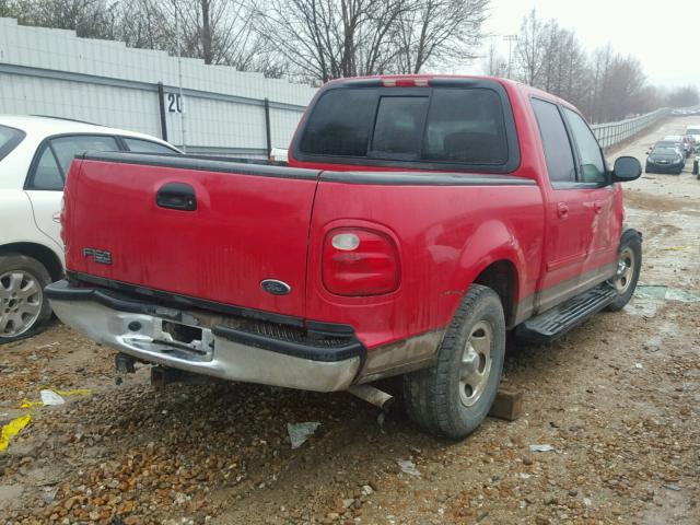 1FTRW07L31KC28201 - 2001 FORD F150 SUPER RED photo 4