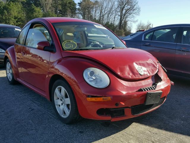 3VWPW31C17M504519 - 2007 VOLKSWAGEN NEW BEETLE 红色 照片 1