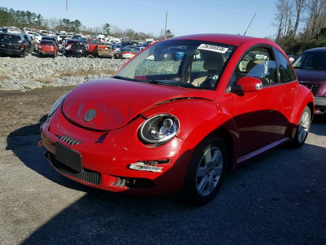 3VWPW31C17M504519 - 2007 VOLKSWAGEN NEW BEETLE 红色 照片 2