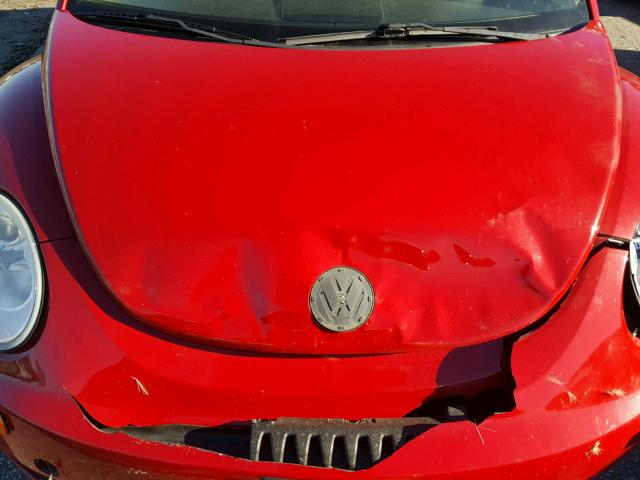 3VWPW31C17M504519 - 2007 VOLKSWAGEN NEW BEETLE 红色 照片 7
