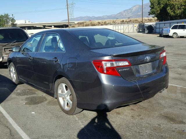 4T1BF1FK9DU221600 - 2013 TOYOTA CAMRY L GRAY photo 3