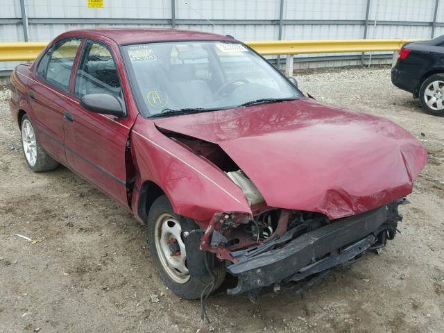 1Y1SK5367PZ005696 - 1993 GEO PRIZM BASE MAROON photo 1
