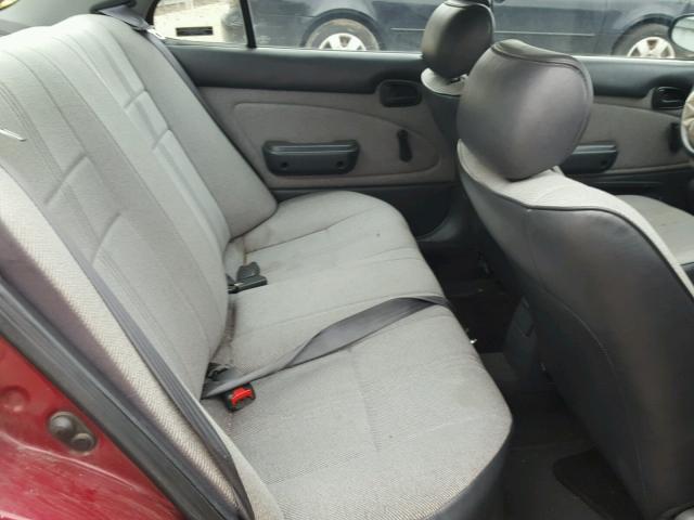 1Y1SK5367PZ005696 - 1993 GEO PRIZM BASE MAROON photo 6