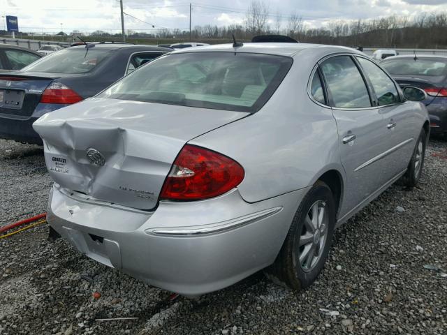 2G4WD582191226336 - 2009 BUICK LACROSSE C SILVER photo 4