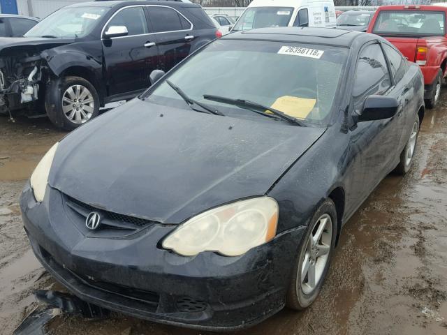 JH4DC53813C002803 - 2003 ACURA RSX BLACK photo 2