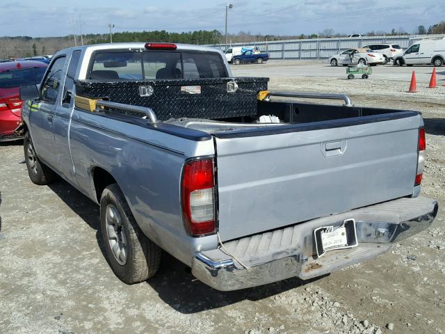 1N6DD26S5YC435582 - 2000 NISSAN FRONTIER K SILVER photo 3