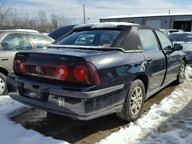 2G1WF52E0Y9187071 - 2000 CHEVROLET IMPALA BLACK photo 4