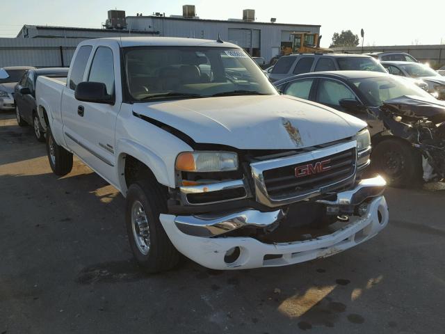 1GTHC29234E332288 - 2004 GMC SIERRA C25 WHITE photo 1