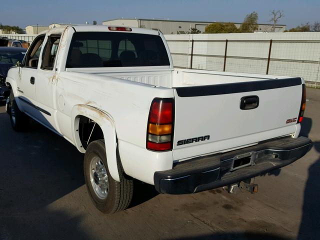 1GTHC29234E332288 - 2004 GMC SIERRA C25 WHITE photo 3