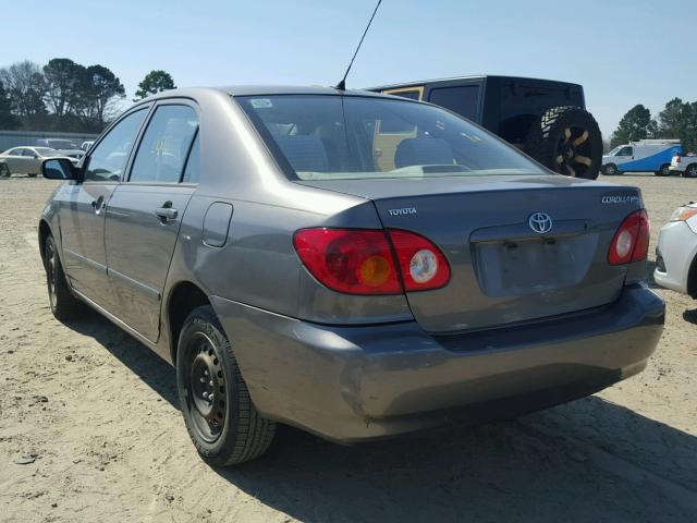 1NXBR32E73Z050167 - 2003 TOYOTA COROLLA GRAY photo 3