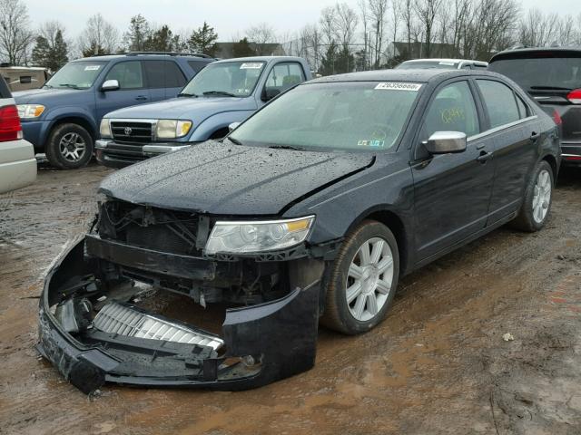 3LNHM26T08R652029 - 2008 LINCOLN MKZ BLUE photo 2