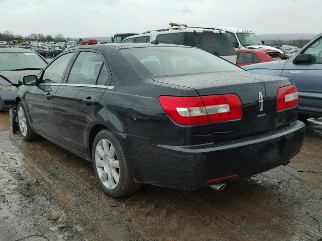 3LNHM26T08R652029 - 2008 LINCOLN MKZ BLUE photo 3