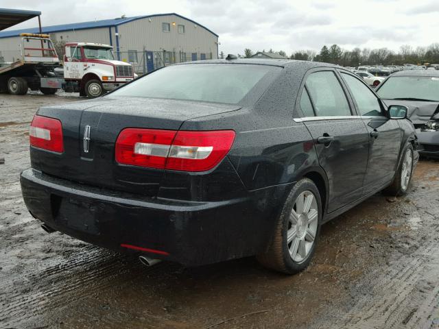 3LNHM26T08R652029 - 2008 LINCOLN MKZ BLUE photo 4