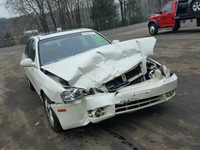 KNAGD128065443740 - 2006 KIA OPTIMA LX WHITE photo 1