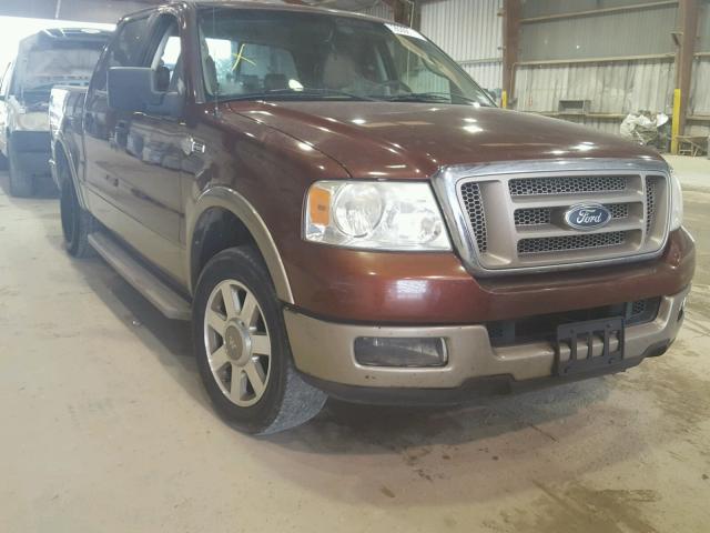 1FTPW125X5KE45207 - 2005 FORD F150 SUPER MAROON photo 1