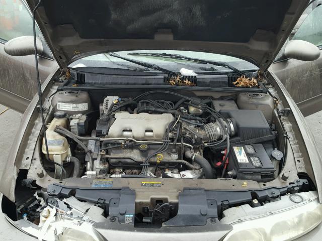 1G3NL52E02C175014 - 2002 OLDSMOBILE ALERO GL GRAY photo 7